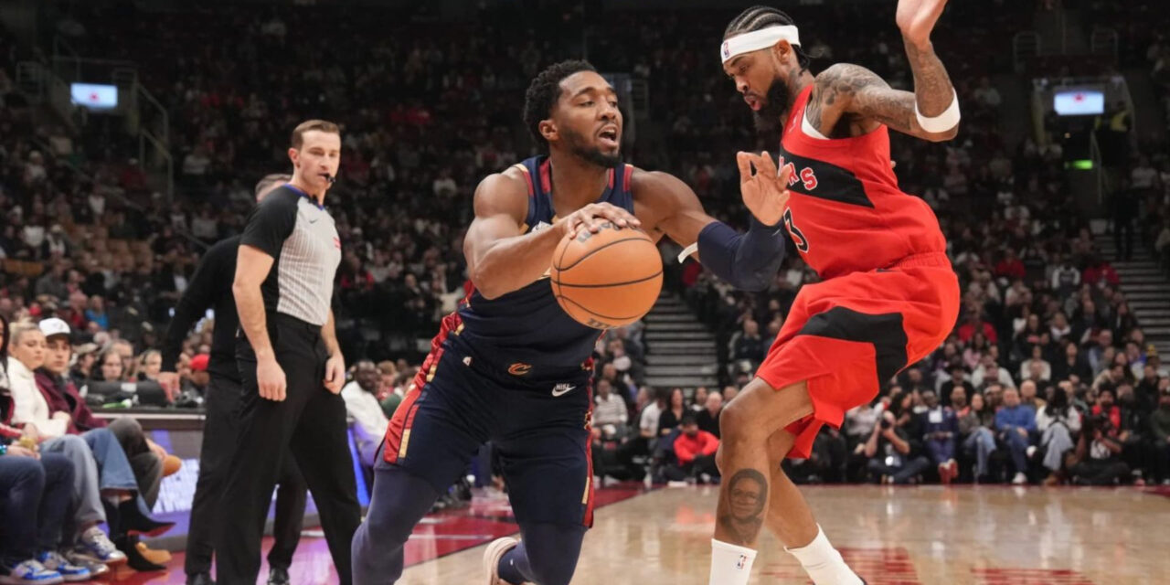 Brandon Ingram anota 37 puntos y Raptors vencen 110-99 a Cavaliers para su octava victoria al hilo