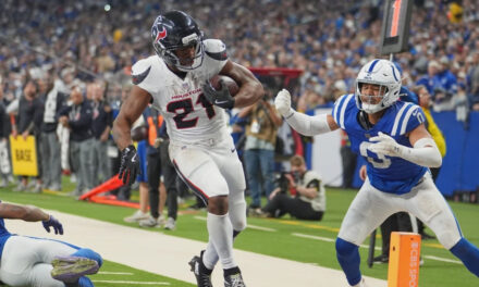 Texans frenan a los Colts y ajustan la carrera de la AFC Sur con victoria 20-16 en Indianápolis