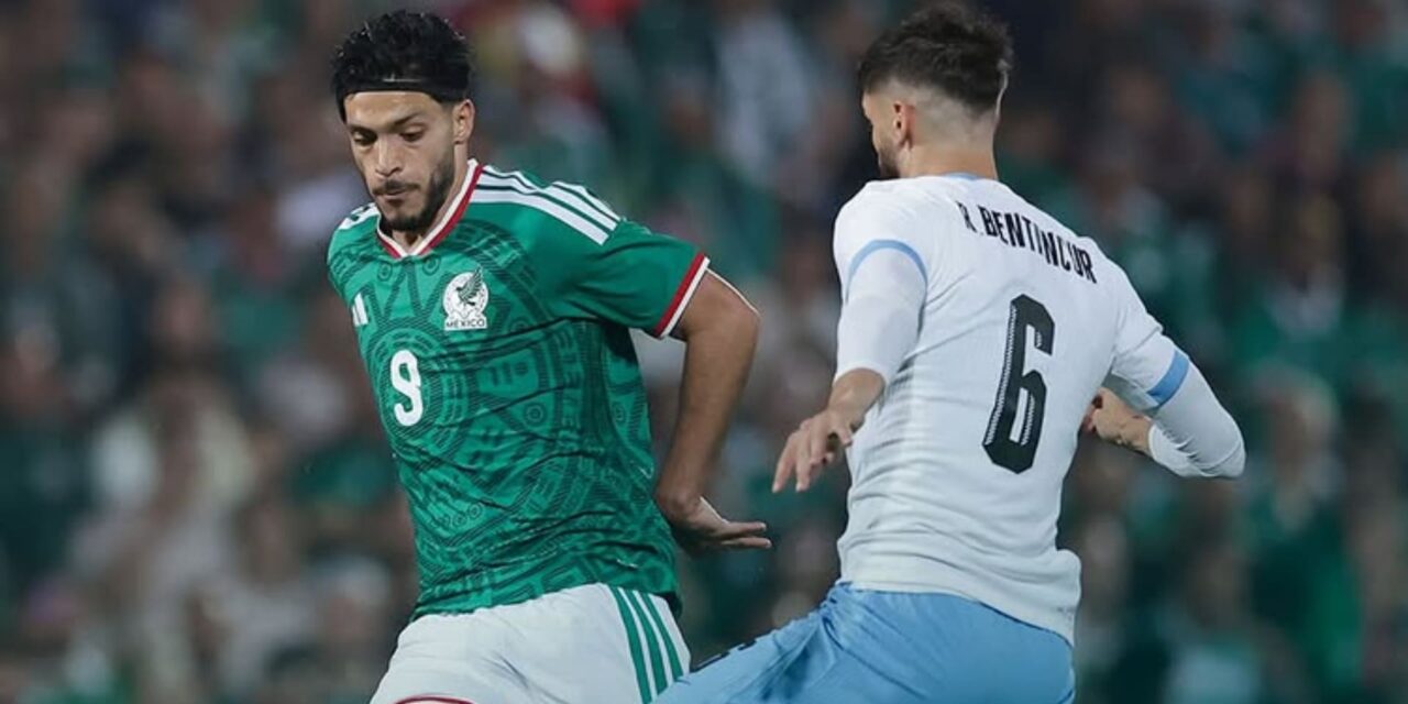 México empata ante Uruguay
