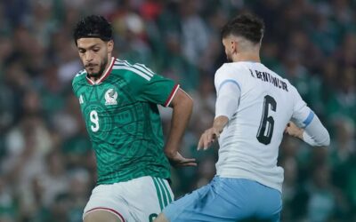 México empata ante Uruguay