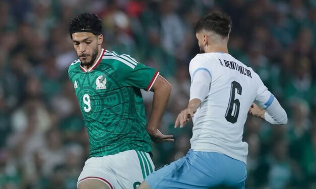 México empata ante Uruguay