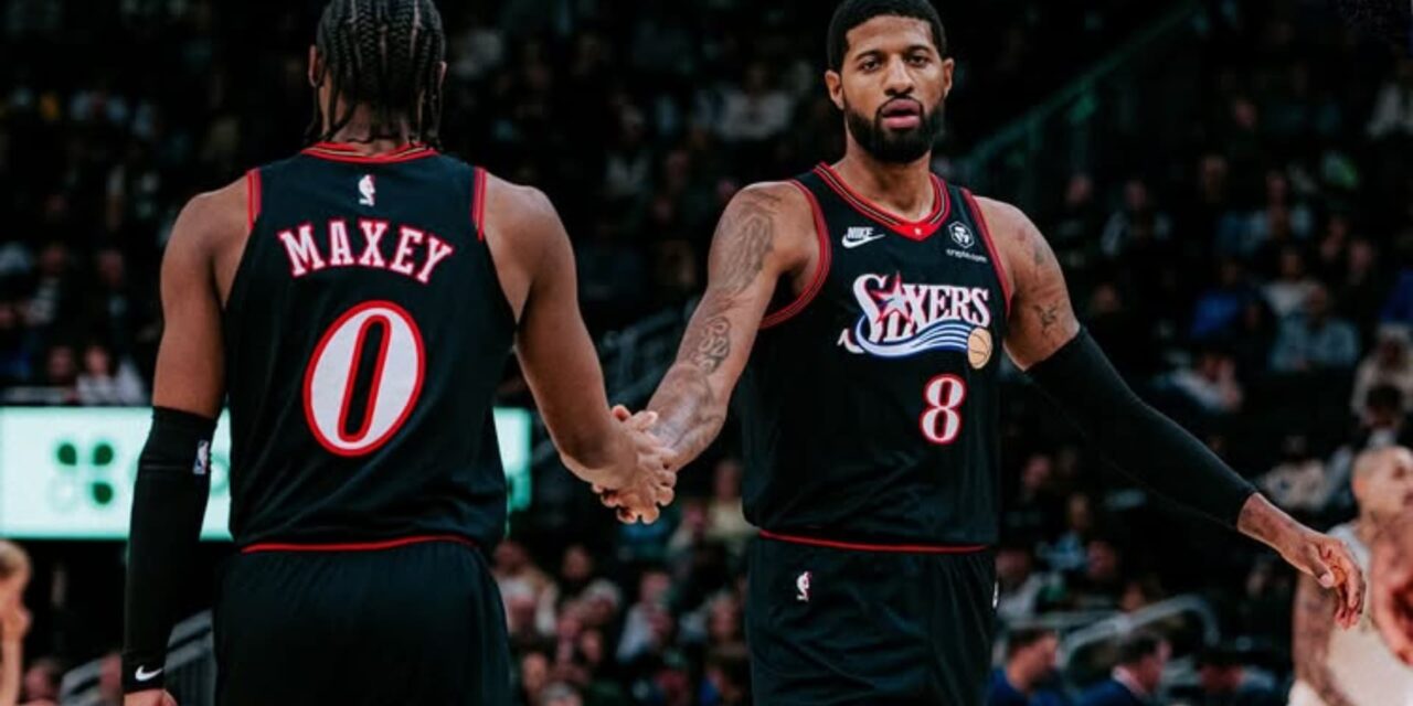 Maxey anota 54 puntos, la mejor marca de su carrera, y los 76ers superan a los Bucks 123-114 en la prórroga.