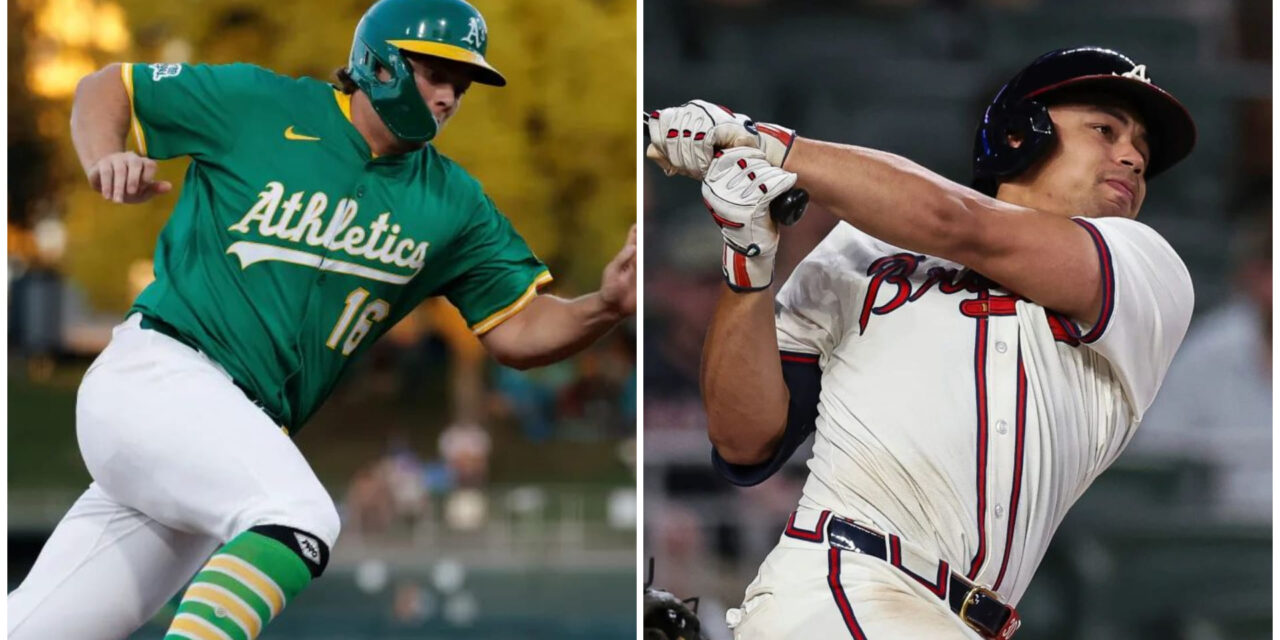 Nick Kurtz, de Atléticos, y Drake Baldwin, de Bravos, ganan el premio de Novato del Año en la MLB