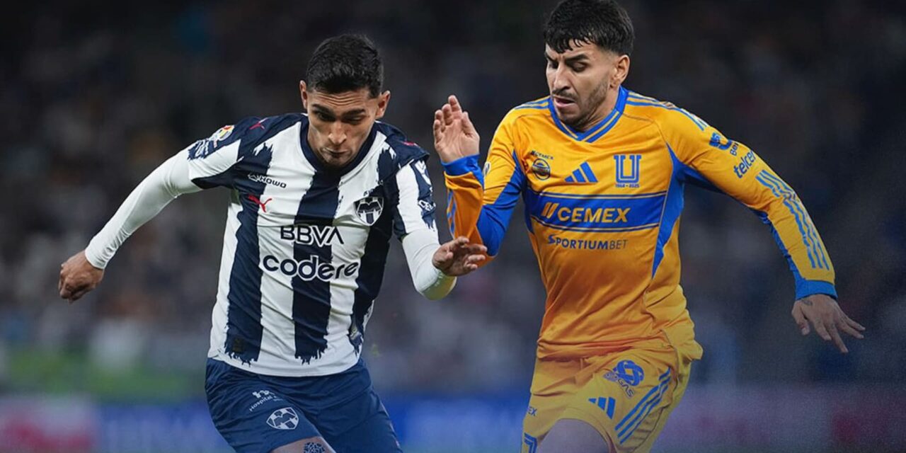 Tigres y Rayados empatan en el Clásico Regio