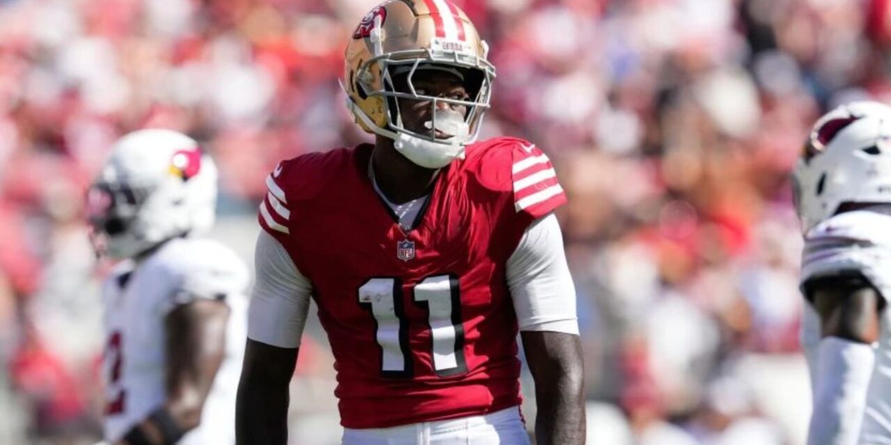 49ers anulan más de 26 millones del contrato de Brandon Aiyuk