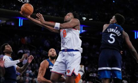 Anunoby y Brunson contribuyeron a la victoria aplastante de los Knicks sobre los Timberwolves por 137-114