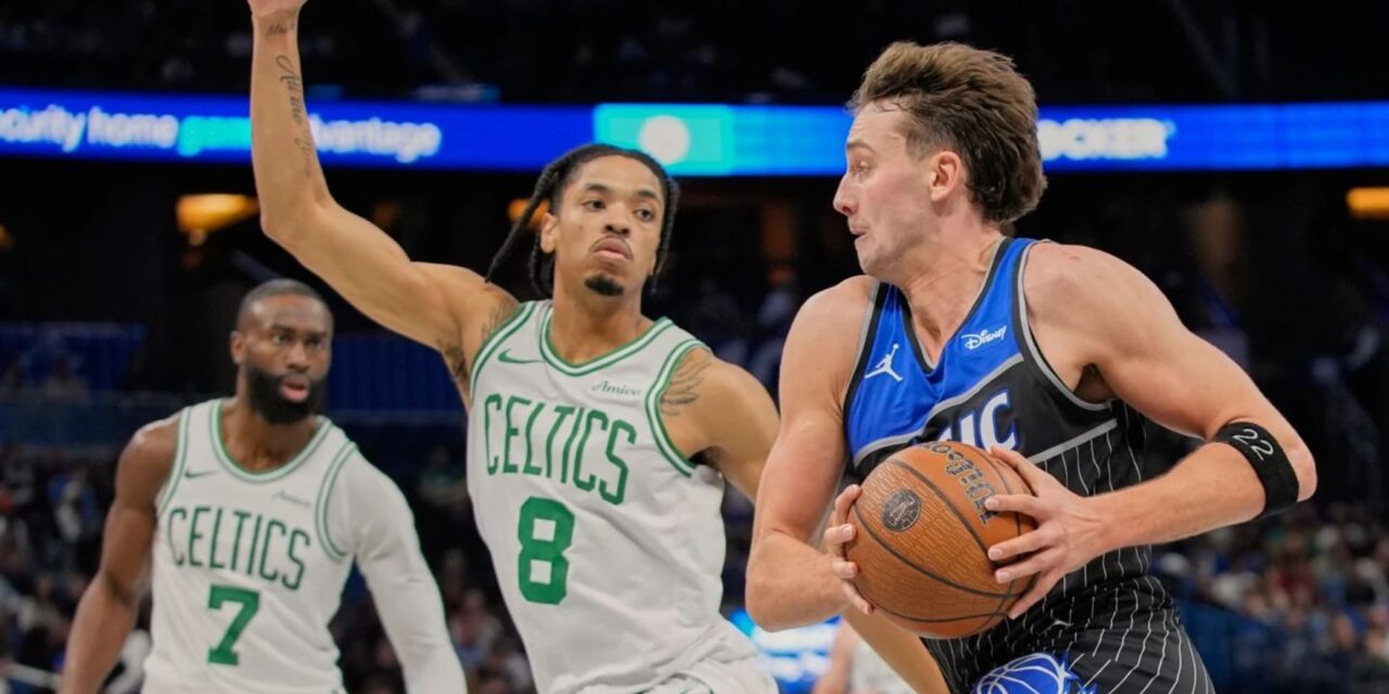 Franz Wagner y Desmond Bane impulsan al Magic a una victoria por 123-110 sobre los Celtics.