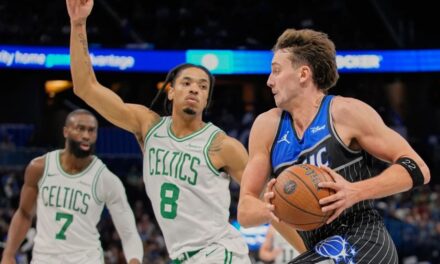 Franz Wagner y Desmond Bane impulsan al Magic a una victoria por 123-110 sobre los Celtics.