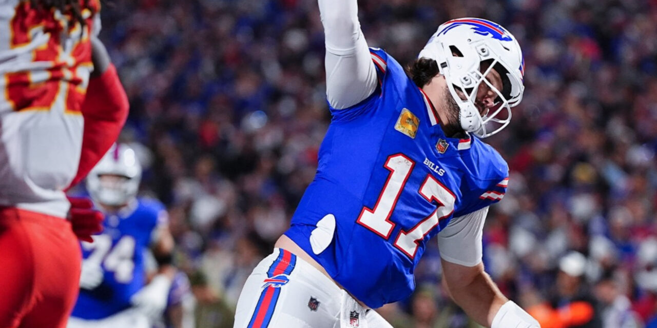 Allen consigue 3 touchdowns y los Bills, con una sólida defensa, superan a Mahomes y los Chiefs