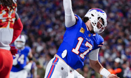 Allen consigue 3 touchdowns y los Bills, con una sólida defensa, superan a Mahomes y los Chiefs