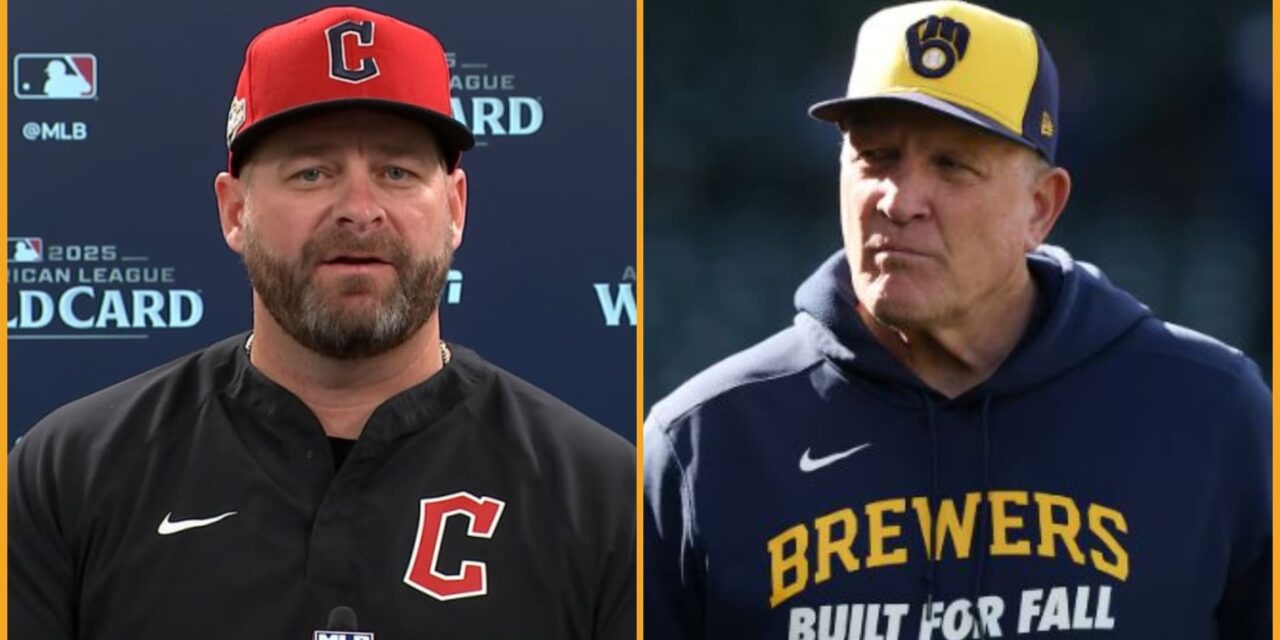 Stephen Vogt de Cleveland y Pat Murphy de Milwaukee, Managers del Año por 2do año consecutivo