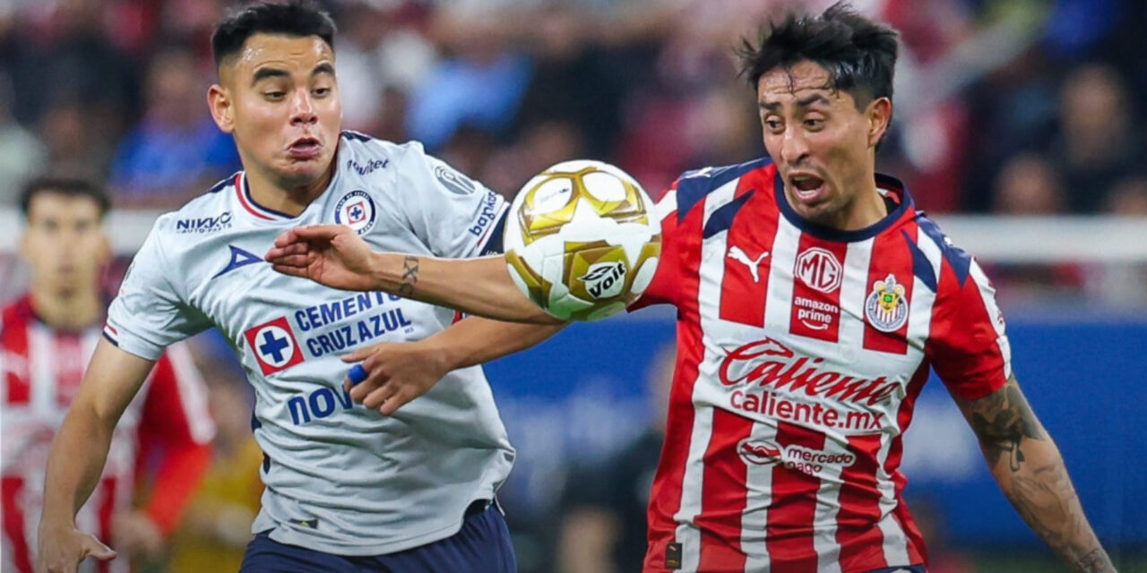 Chivas y Cruz Azul dejan todo para el juego de vuelta