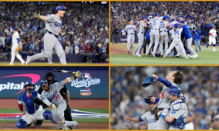 Jonrón de Smith en la 11ª da triunfo a Dodgers sobre Azulejos y 1er bicampeonato en 25 años