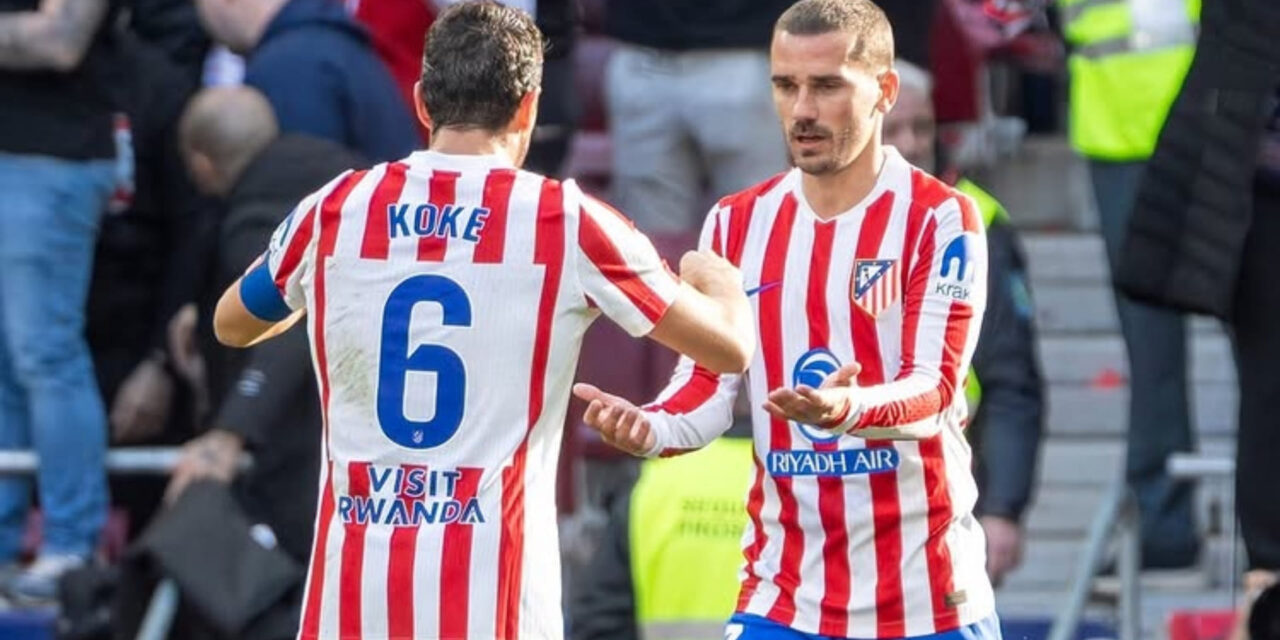 Griezmann anota como suplente en la victoria 2-1 del Atlético de Madrid ante Valencia