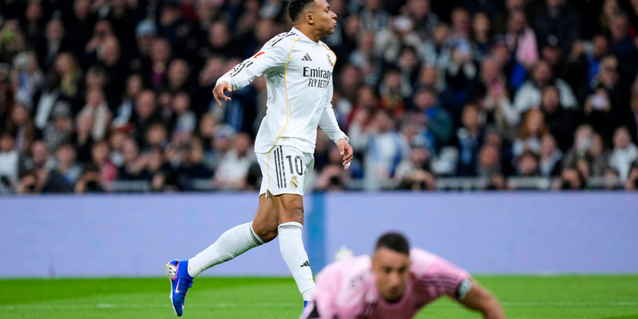 Mbappé iguala el récord de Cristiano Ronaldo de 59 goles en un año para el Real Madrid