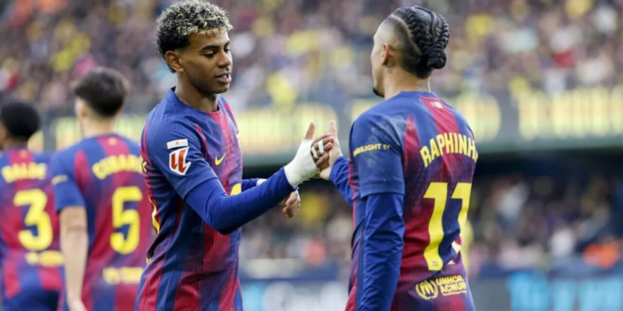 Raphinha y Lamine acaban con un errático Villarreal