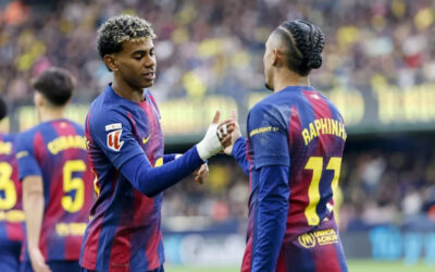 Raphinha y Lamine acaban con un errático Villarreal
