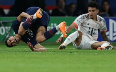 Reducen sanción a Luis Díaz en la Liga de Campeones tras falta a Achraf Hakimi