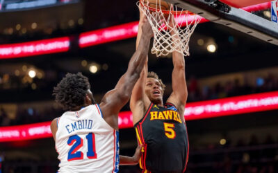 Dyson Daniels y Onyeka Okongwu lideran a los Hawks ante los 76ers, 120-117