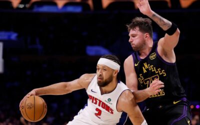 LeBron James pierde en su cumpleaños mientras Cade Cunningham lidera a los Pistons ante los Lakers, 128-106