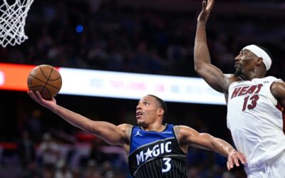 Bane anota 37 puntos para liderar al Magic ante el Heat por 117-108 en los cuartos de final de la Copa NBA.