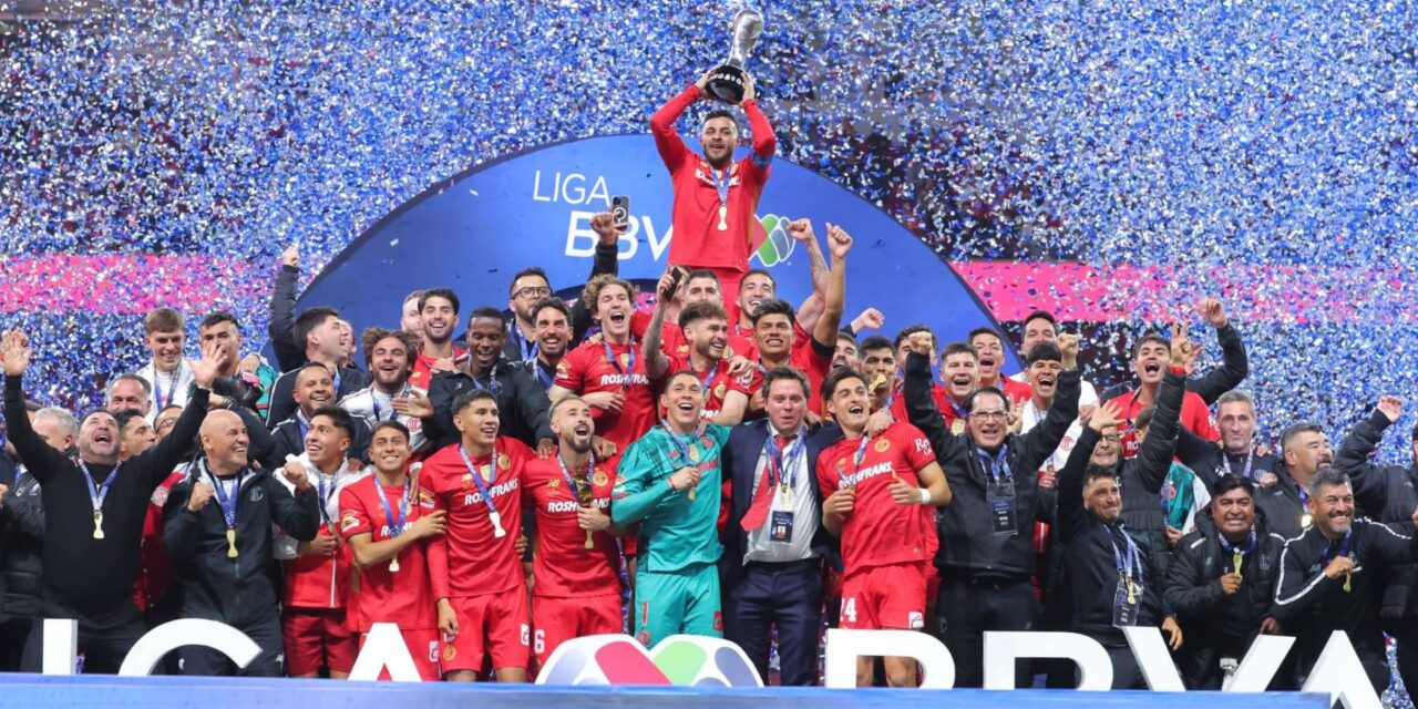 Toluca consigue bicampeonato de Liga MX en penales