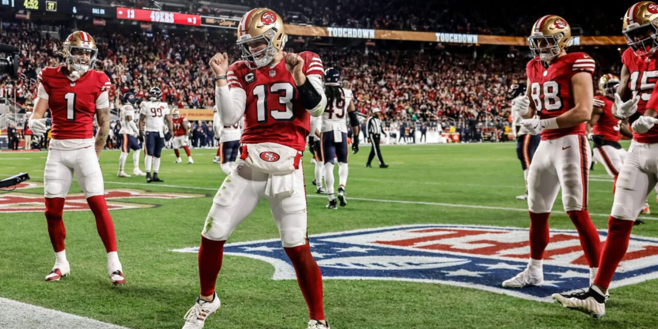 Brock Purdy y los 49ers se aferran para vencer a los Bears 42-38 y tienen la oportunidad de ser los primeros en la NFC.