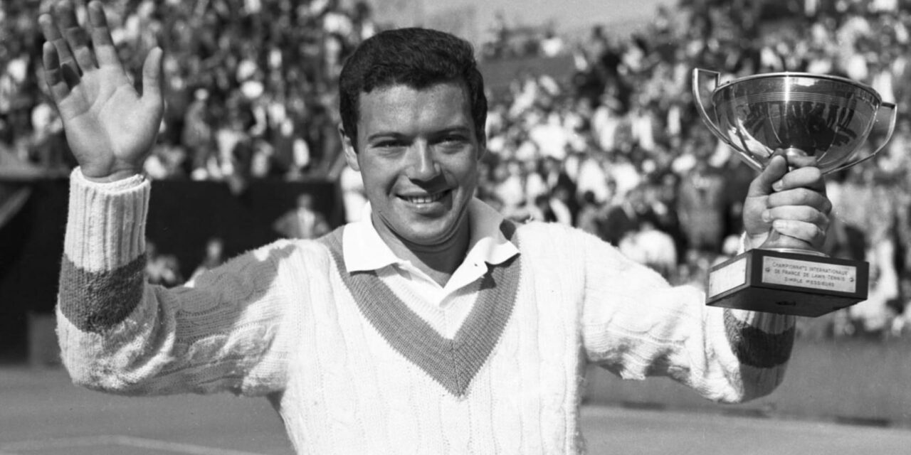 Falleció Nicola Pietrangeli, el máximo tenista italiano antes de Jannik Sinner. Tenía 92 años