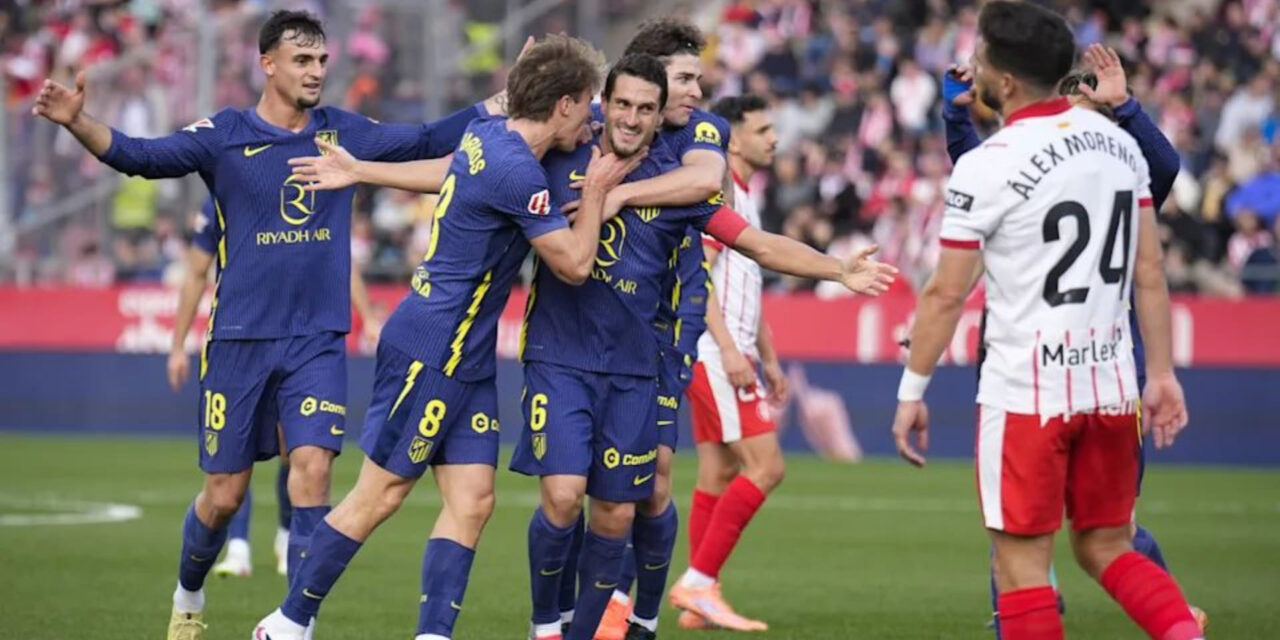 El Atlético cierra el año con una alegría en Girona