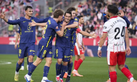 El Atlético cierra el año con una alegría en Girona