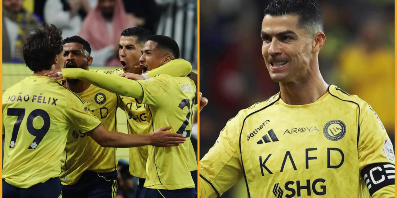 Cristiano marca doblete y se pone muy cerca de los mil goles 
