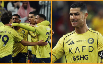 Cristiano marca doblete y se pone muy cerca de los mil goles 