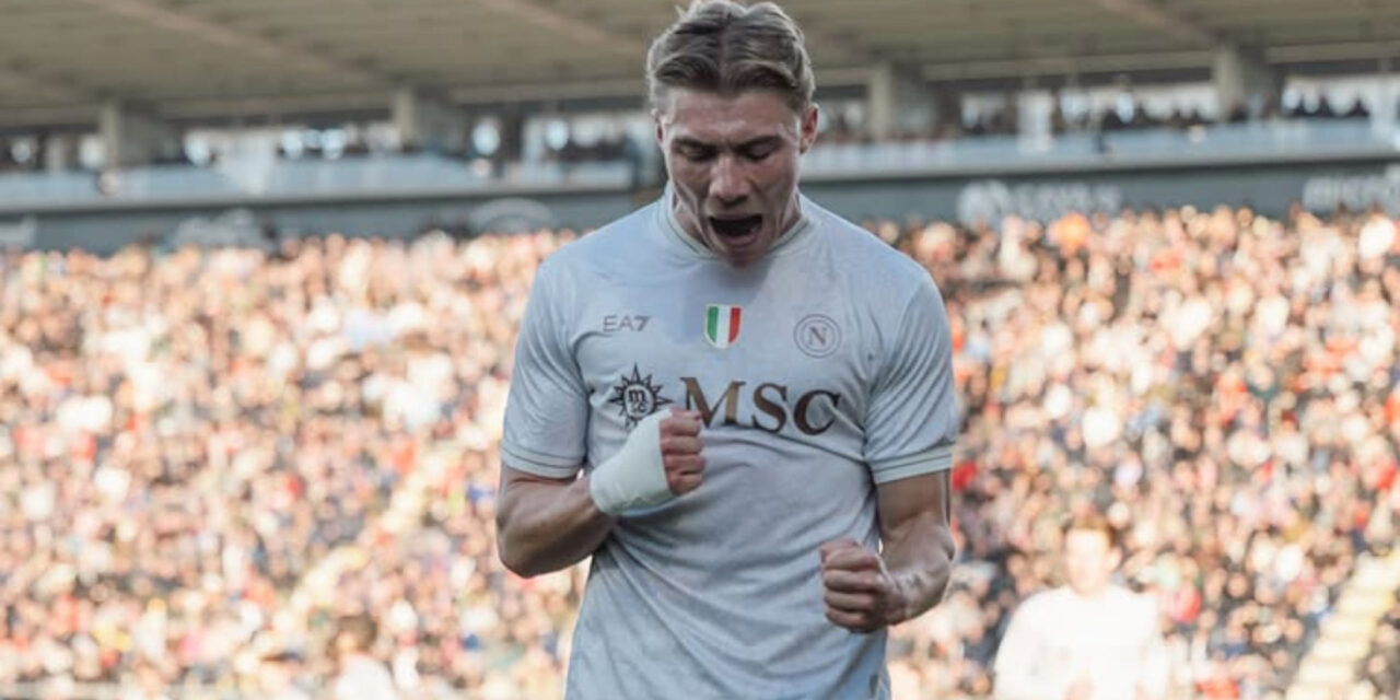 Doblete de Hojlund en triunfo del Napoli