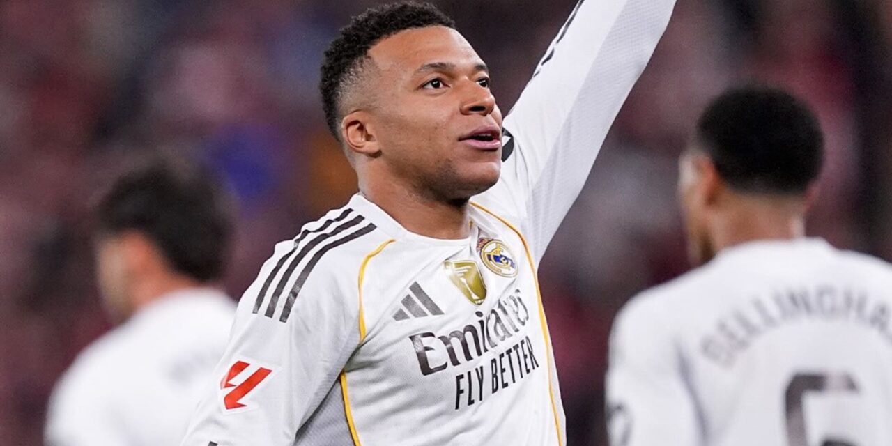 Kylian Mbappé aporta doblete y Real Madrid rompe mala racha con victroia 3-0 ante Athletic Bilbao