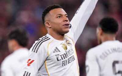 Kylian Mbappé aporta doblete y Real Madrid rompe mala racha con victroia 3-0 ante Athletic Bilbao
