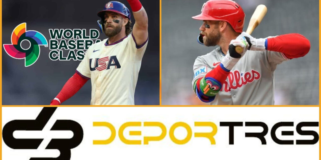 Harper anunció que tiene la intención de jugar con EE.UU. en el Clásico Mundial(Video D3 completo 12:00 PM)