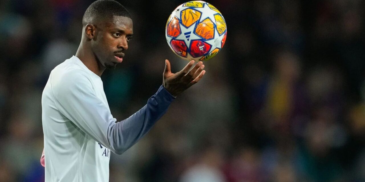 Dembélé destrona a Marchand como deportista francés del año del diario L’Équipe