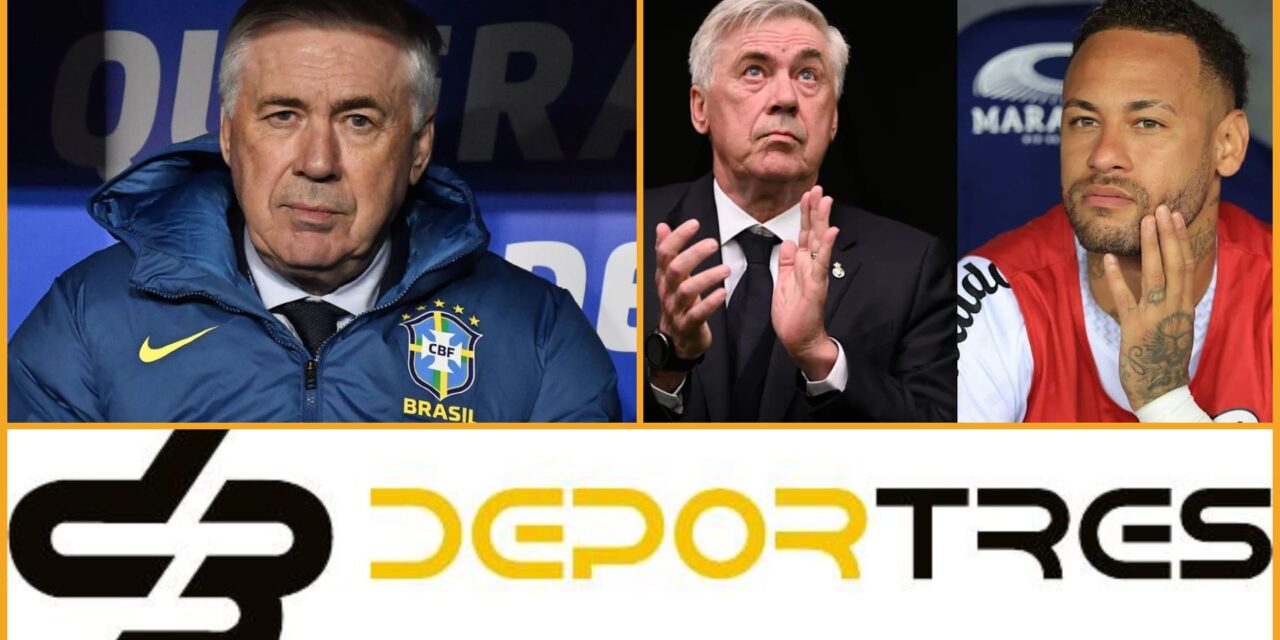 Ancelotti pone en duda la participación de Neymar con Brasil en el Mundial 2026