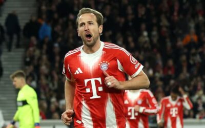 El Bayern arrasa al Stuttgart con tres goles de Kane en menos de media hora