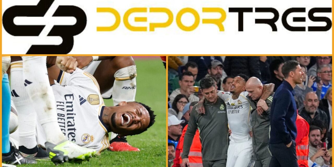 Eder Militao se perderá varios meses debido a lesión en la pierna izquierda(Video D3 completo 12:00 PM)