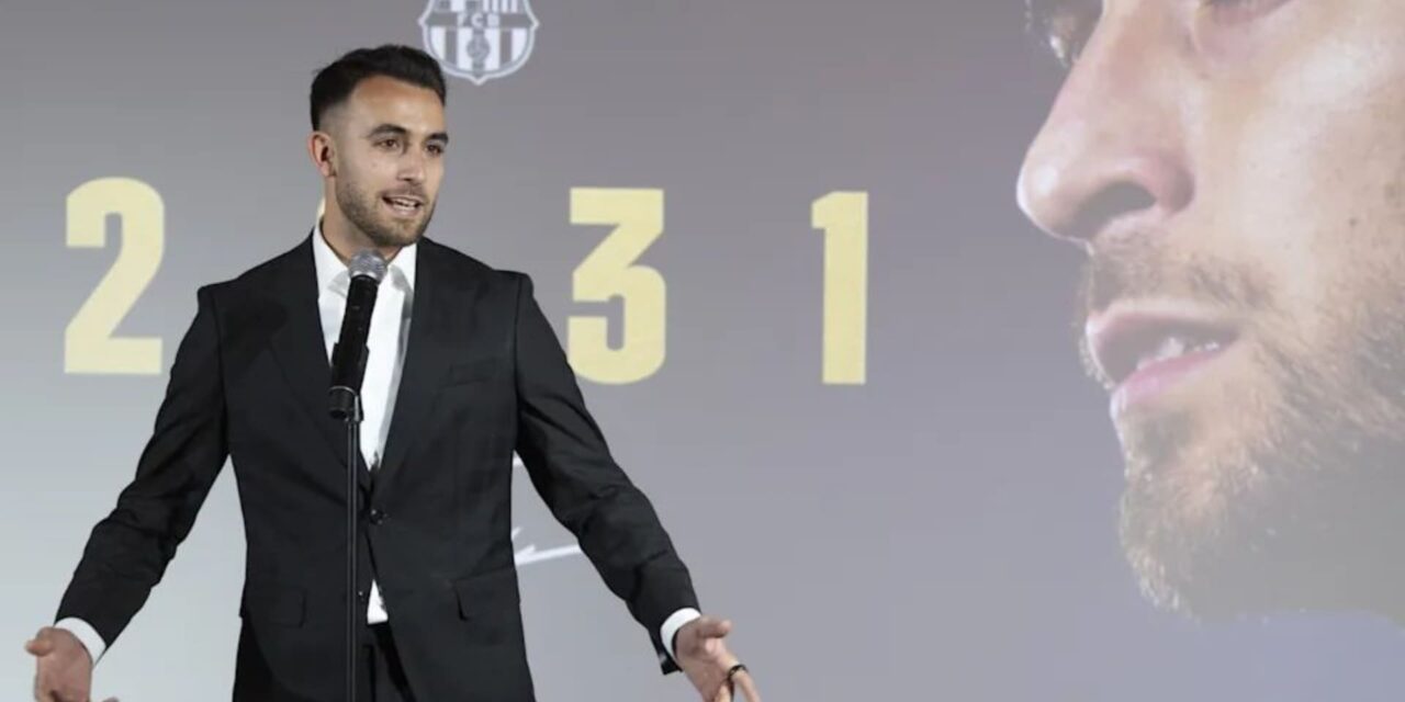 Eric García: «Ser capitán no es un objetivo, pero a mí me sale de forma natural»