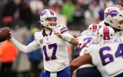 Los Bills remontan un déficit de 21 puntos para vencer a los Patriots 35-31 y se mantienen con vida en la carrera de la AFC Este.