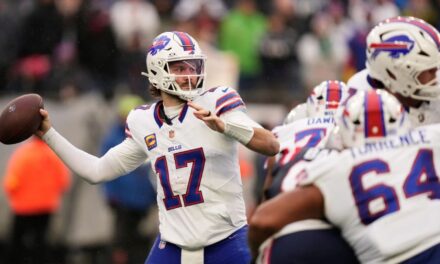 Los Bills remontan un déficit de 21 puntos para vencer a los Patriots 35-31 y se mantienen con vida en la carrera de la AFC Este.