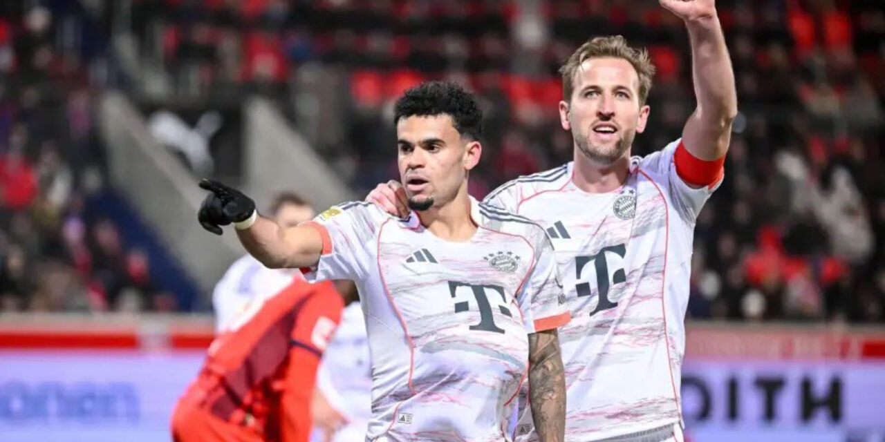 Bayern vence 4-0 a Heidenheim y toma ventaja de nueve puntos en la Bundesliga