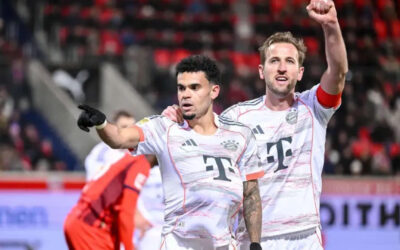Bayern vence 4-0 a Heidenheim y toma ventaja de nueve puntos en la Bundesliga