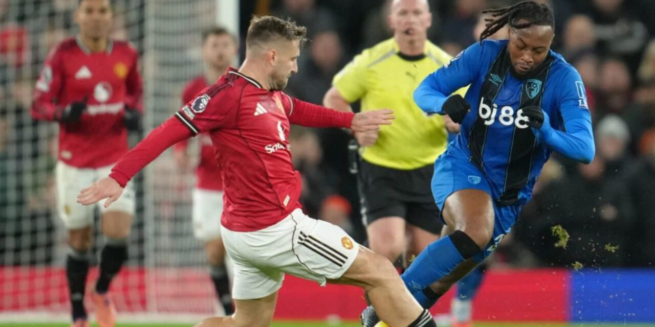 Manchester United y Bournemouth empatan 4-4 en emocionante partido de la Liga Premier