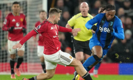 Manchester United y Bournemouth empatan 4-4 en emocionante partido de la Liga Premier