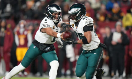 Jalen Hurts y los Eagles ganan su segundo título consecutivo de la NFC Este al vencer a los Commanders 29-18