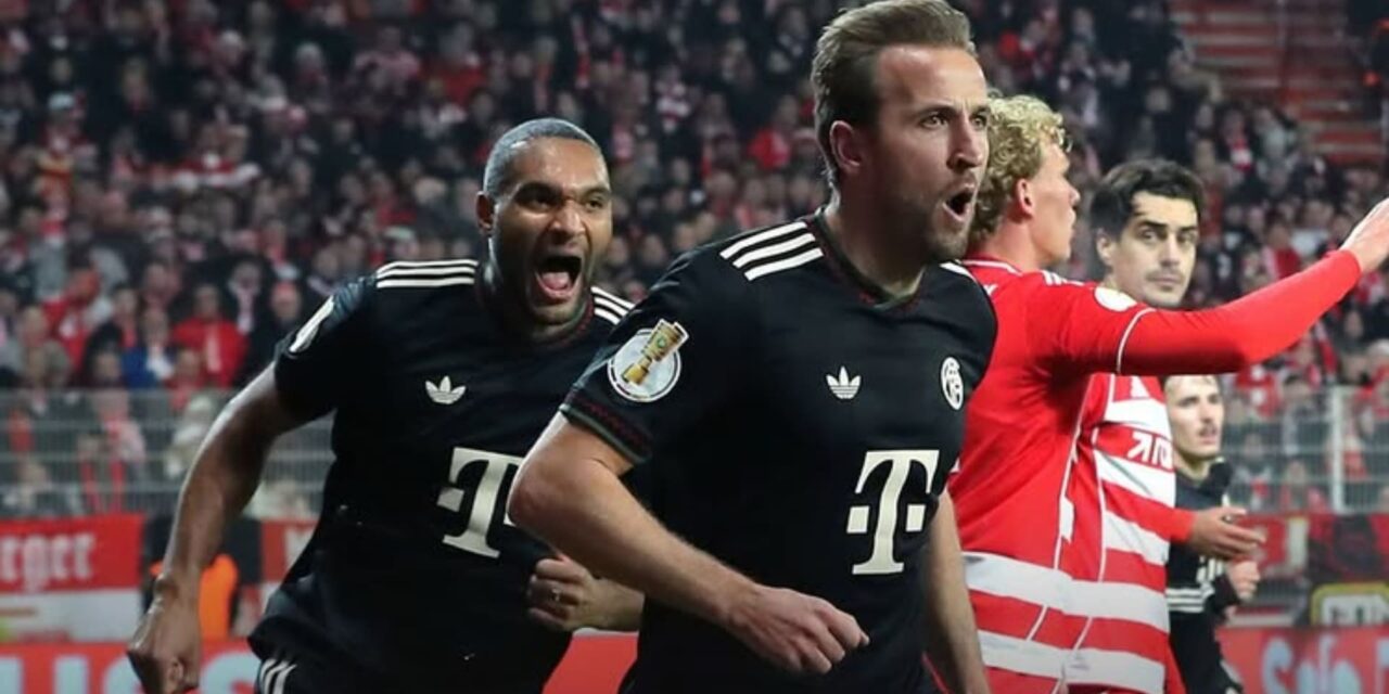 Harry Kane anota y Bayern vence a Union Berlin para avanzar a cuartos de la Copa de Alemania