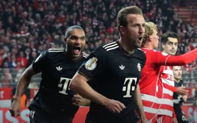 Harry Kane anota y Bayern vence a Union Berlin para avanzar a cuartos de la Copa de Alemania